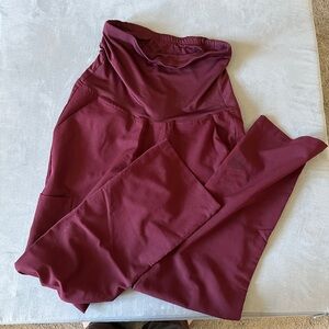 Mandala maternity scrub bottoms